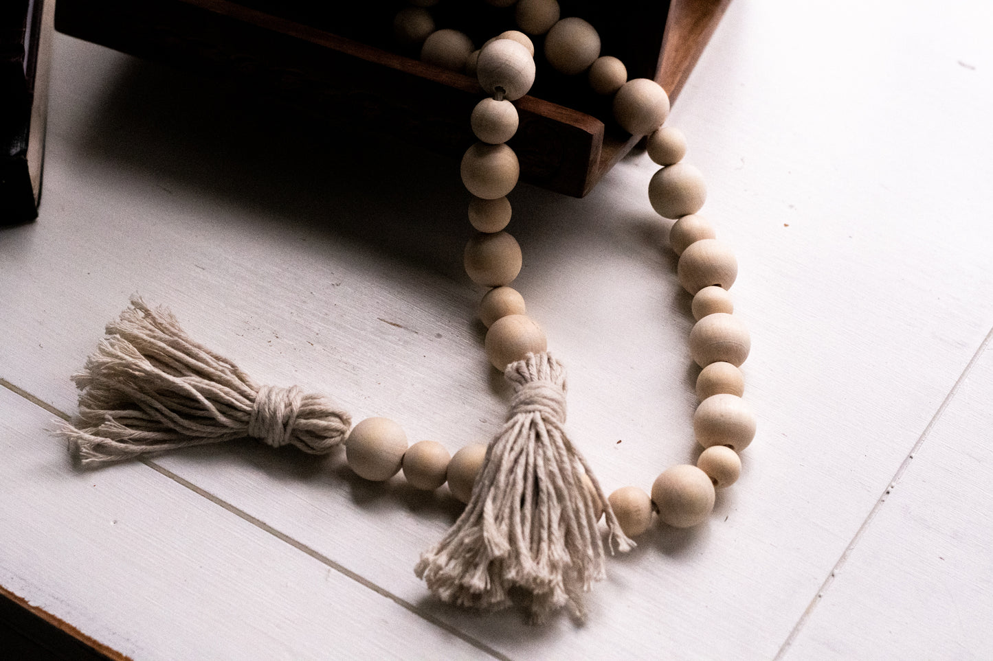 Wooden Bead Garland