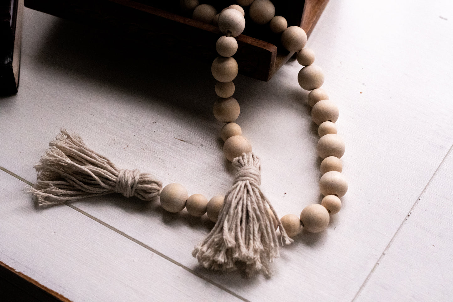 Wooden Bead Garland