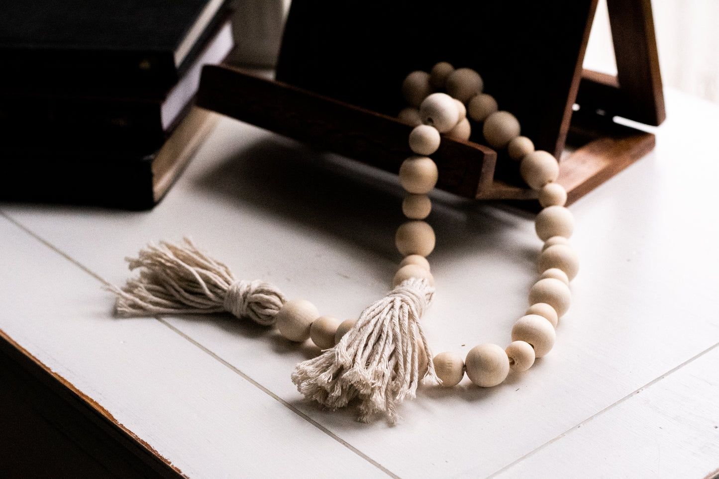 Wooden Bead Garland