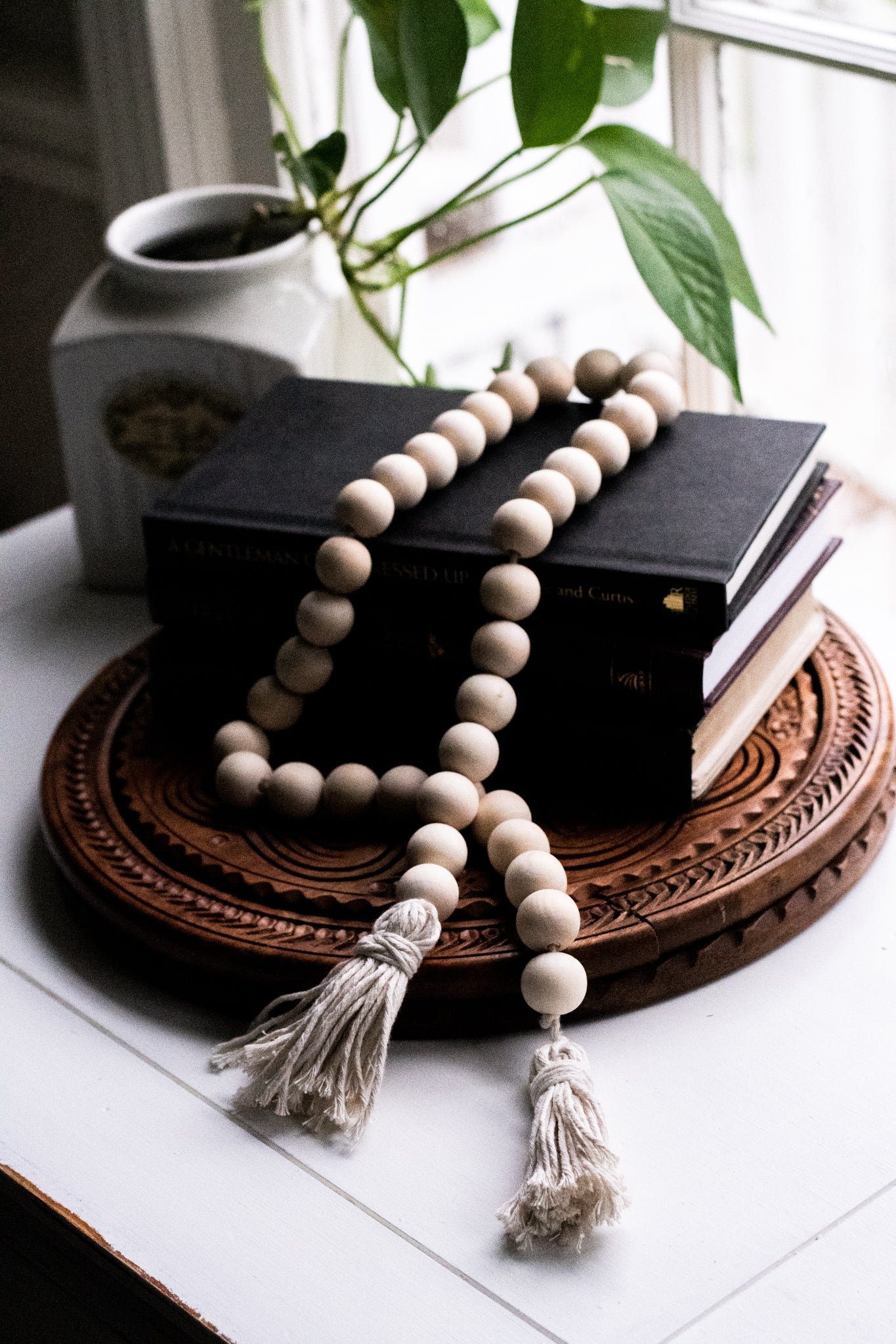 Wooden Bead Garland