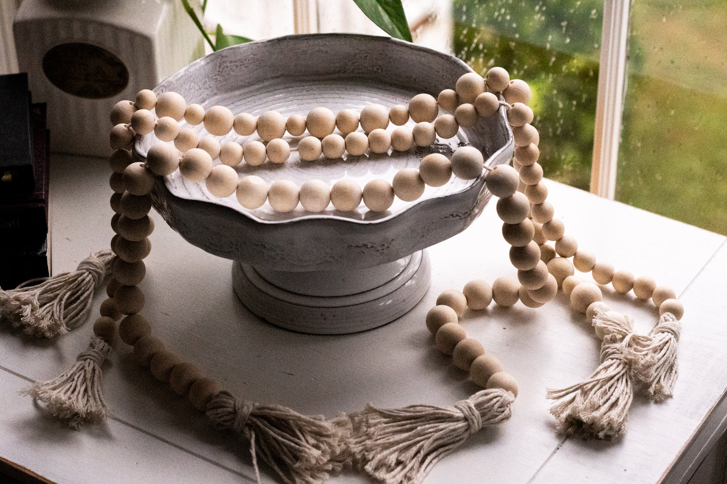 Wooden Bead Garland