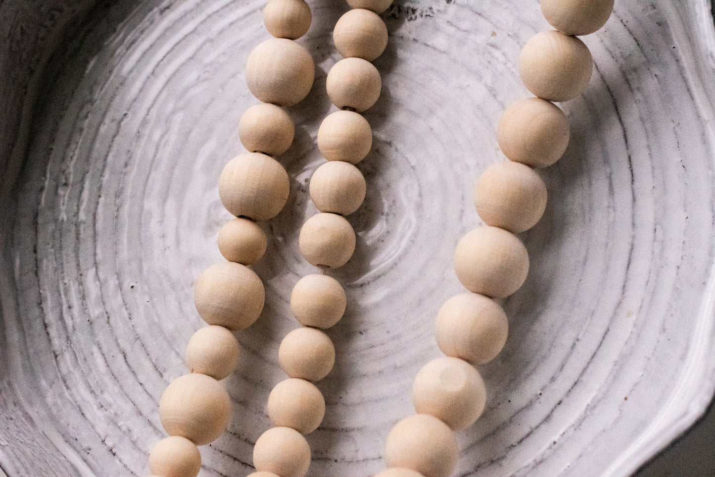 Wooden Bead Garland