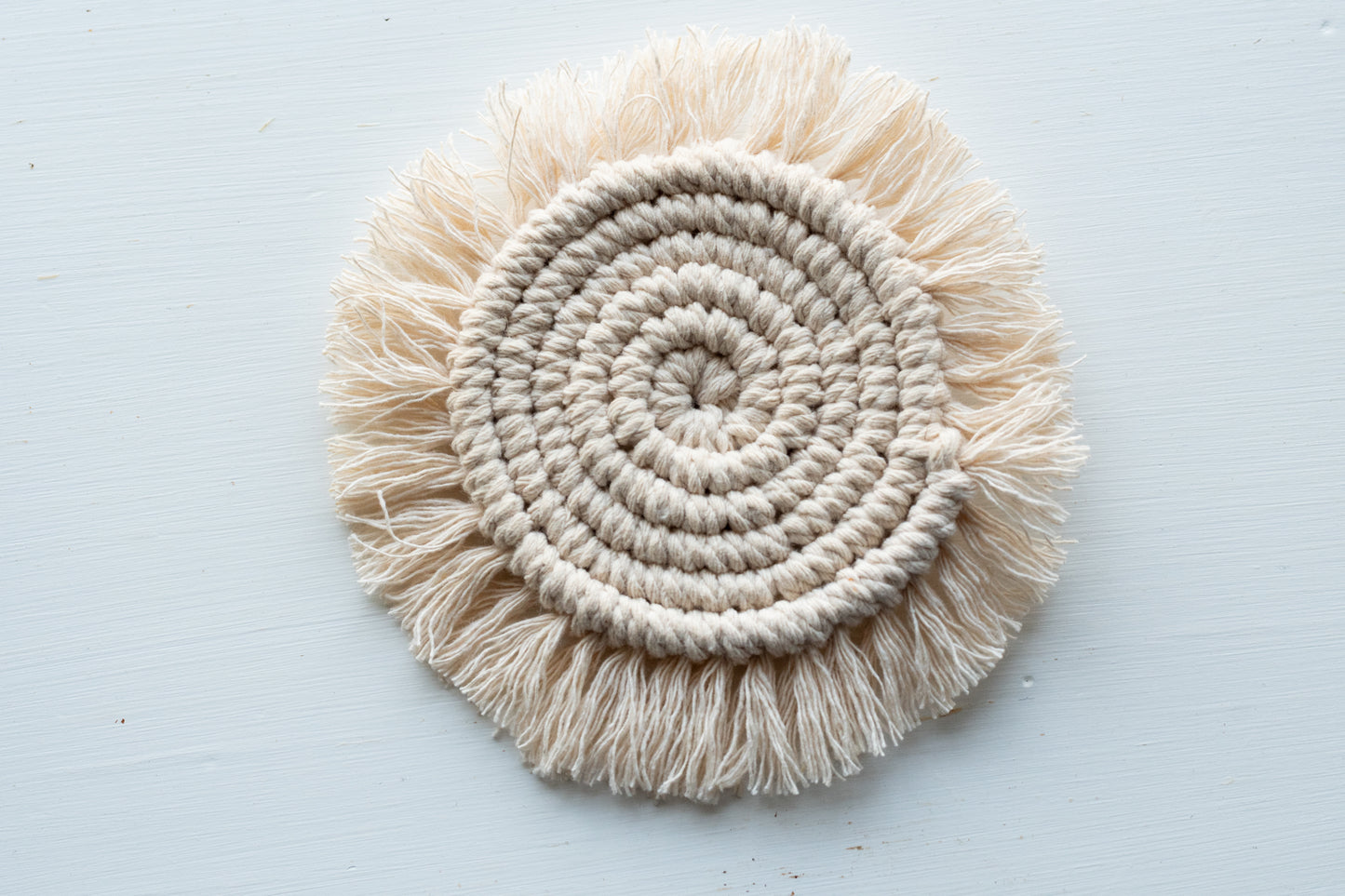 Macrame Circle Coaster