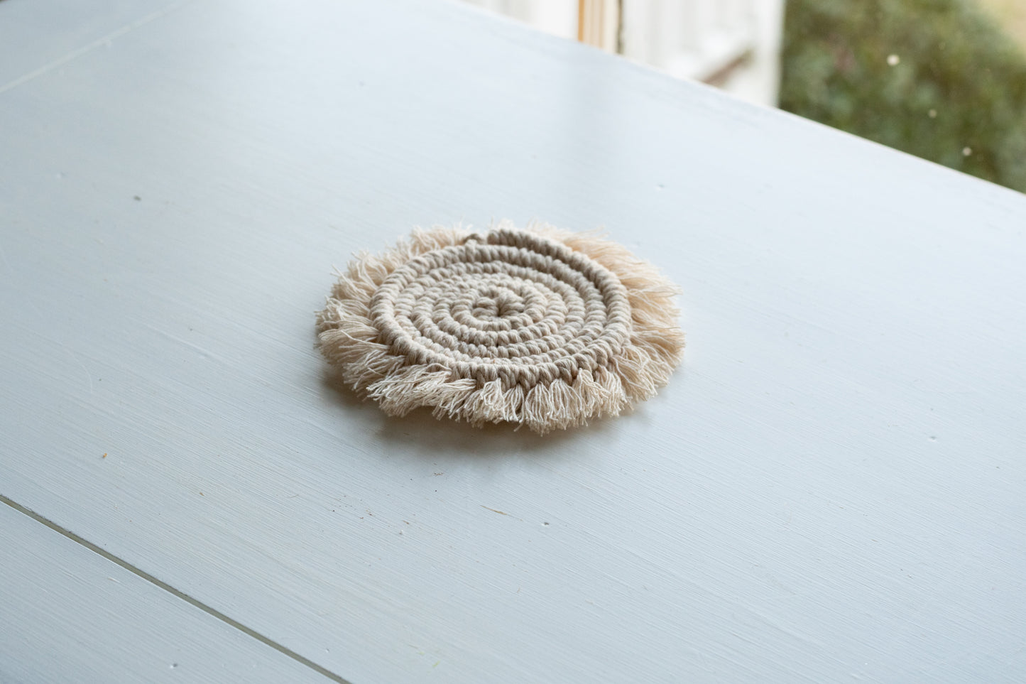 Macrame Circle Coaster